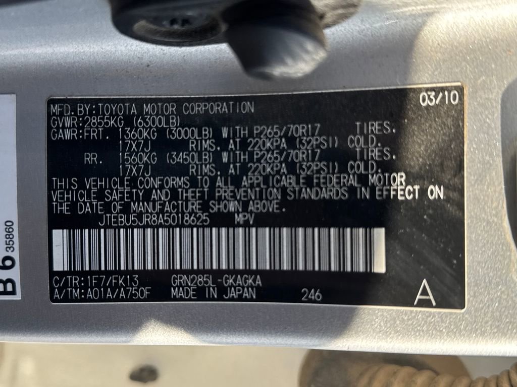 Used 2010 Toyota 4Runner 4WD image 24