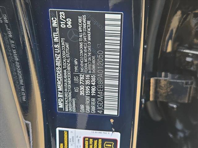 Certified 2023 Mercedes-Benz EQS 580 4MATIC SUV image 23