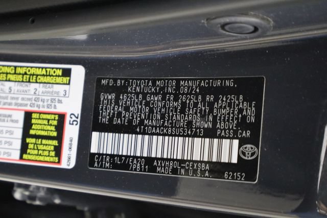 Used 2025 Toyota Camry SE w/ Convenience Package FWD image 40