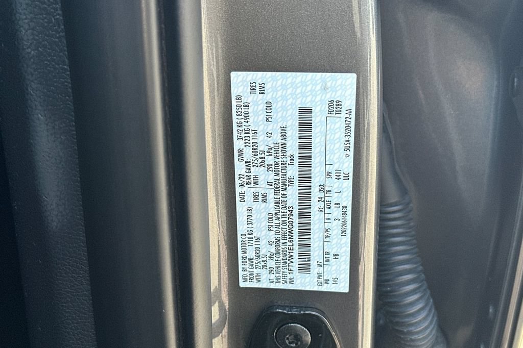Certified 2022 Ford F150 Lightning Lariat AWD/4WD image 31