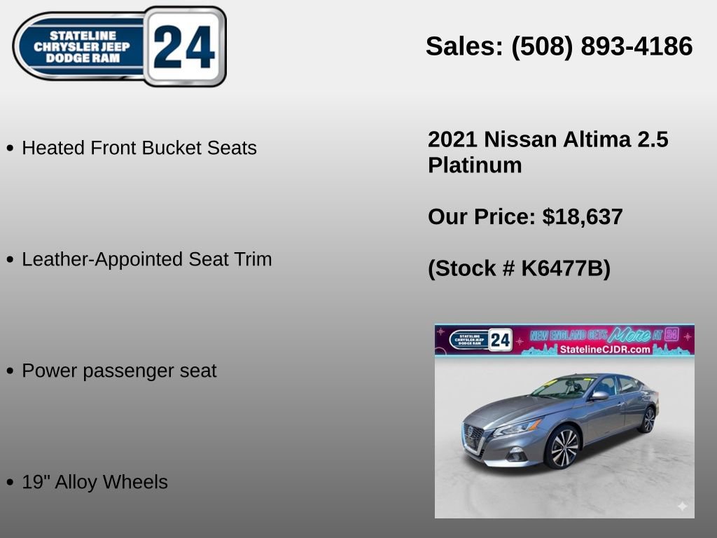Used 2021 Nissan Altima 2.5 Platinum AWD/4WD image 10