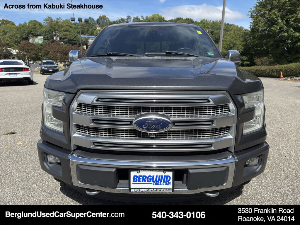 Used 2016 Ford F150 Platinum w/ Equipment Group 701A Luxury image 9