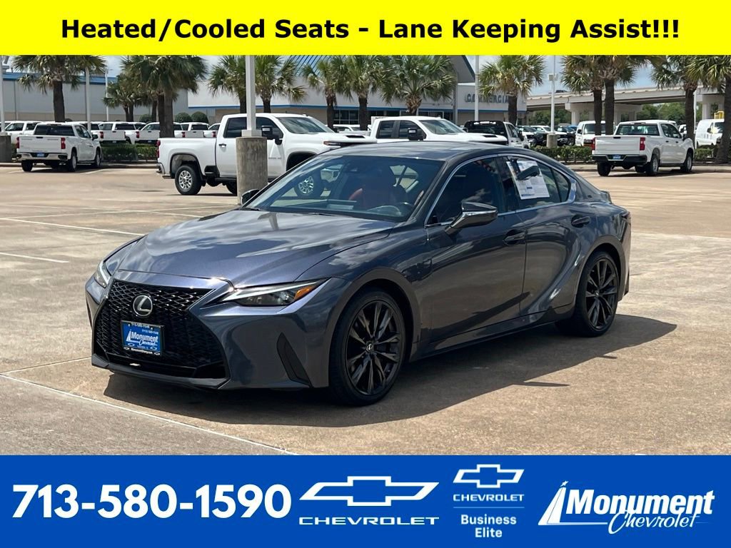 Used 2022 Lexus IS 350 F Sport w/ Memory Package