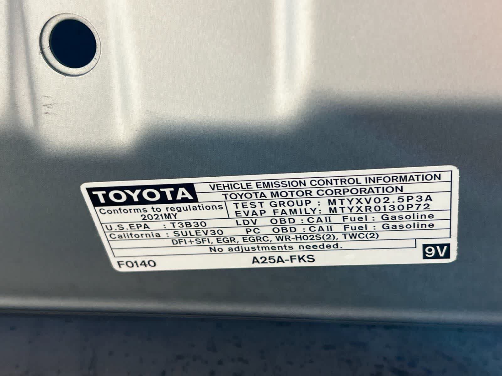 Used 2021 Toyota Camry XSE w/ Navigation Package FWD image 29