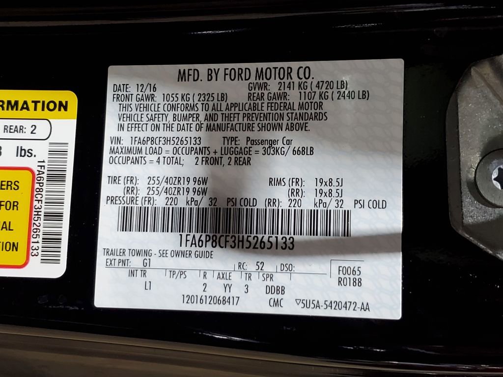 Used 2017 Ford Mustang GT Premium image 36