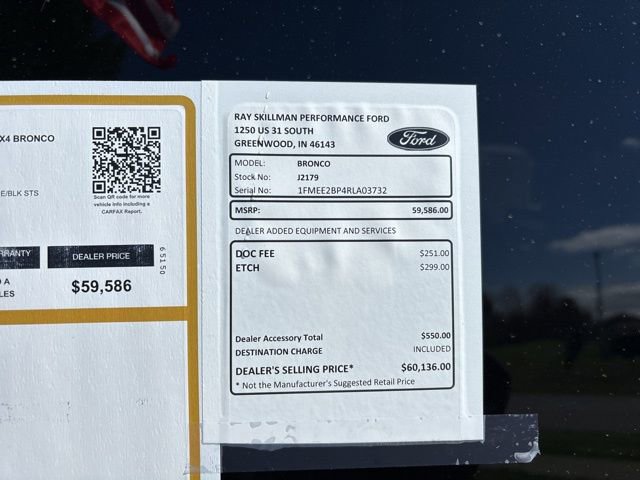 Certified 2024 Ford Bronco Wildtrak AWD/4WD image 3