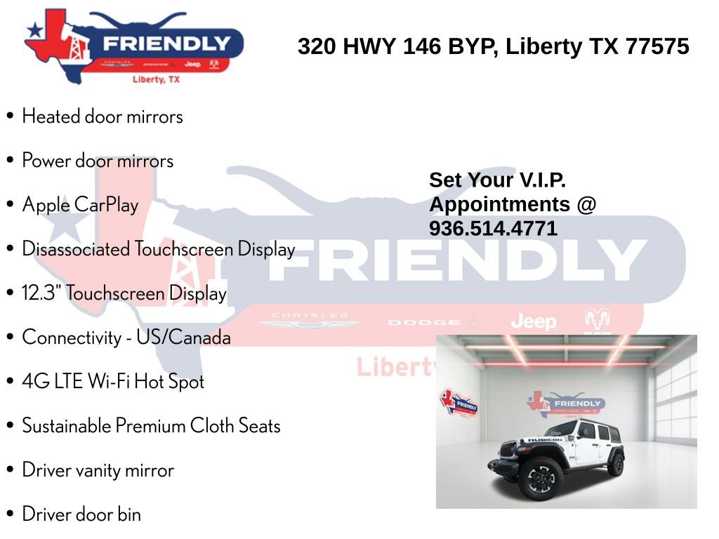 Used 2024 Jeep Wrangler Unlimited Rubicon 4xe AWD/4WD image 25