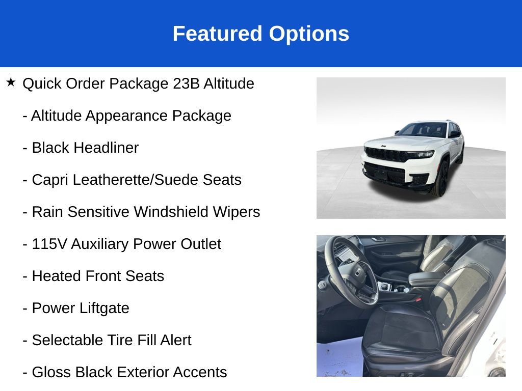 Used 2023 Jeep Grand Cherokee L Laredo image 3