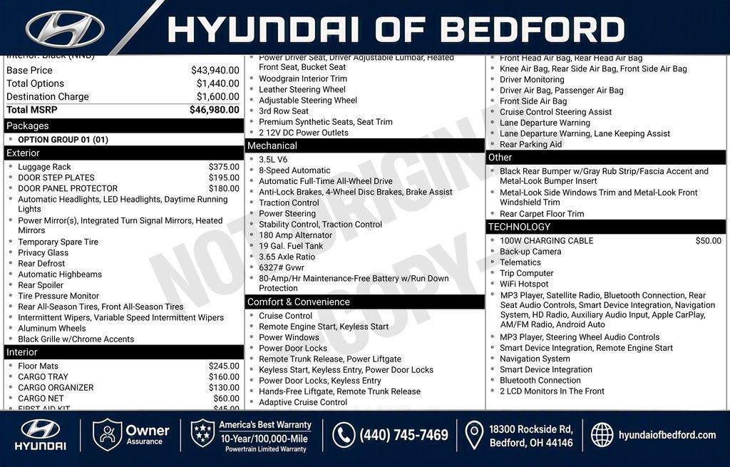 New 2026 Hyundai Palisade SEL AWD/4WD image 36