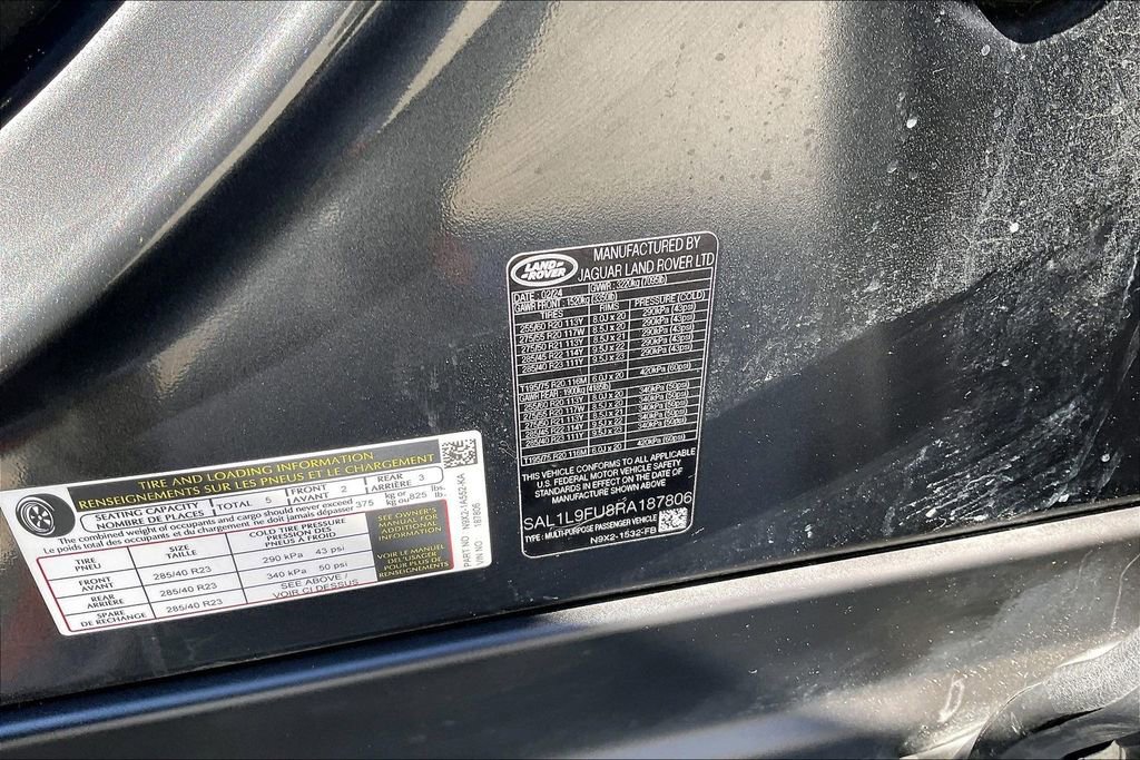 Certified 2024 Land Rover Range Rover Sport Dynamic SE AWD/4WD image 19
