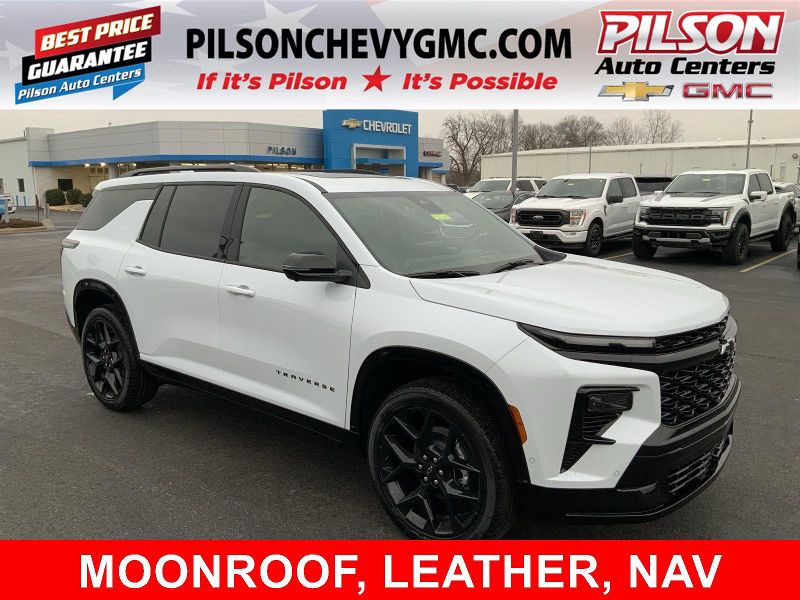 New 2026 Chevrolet Traverse RS w/ LPO, Floor Liner Package video 1