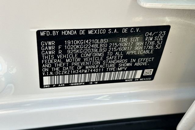 Certified 2023 Honda HR-V LX image 32