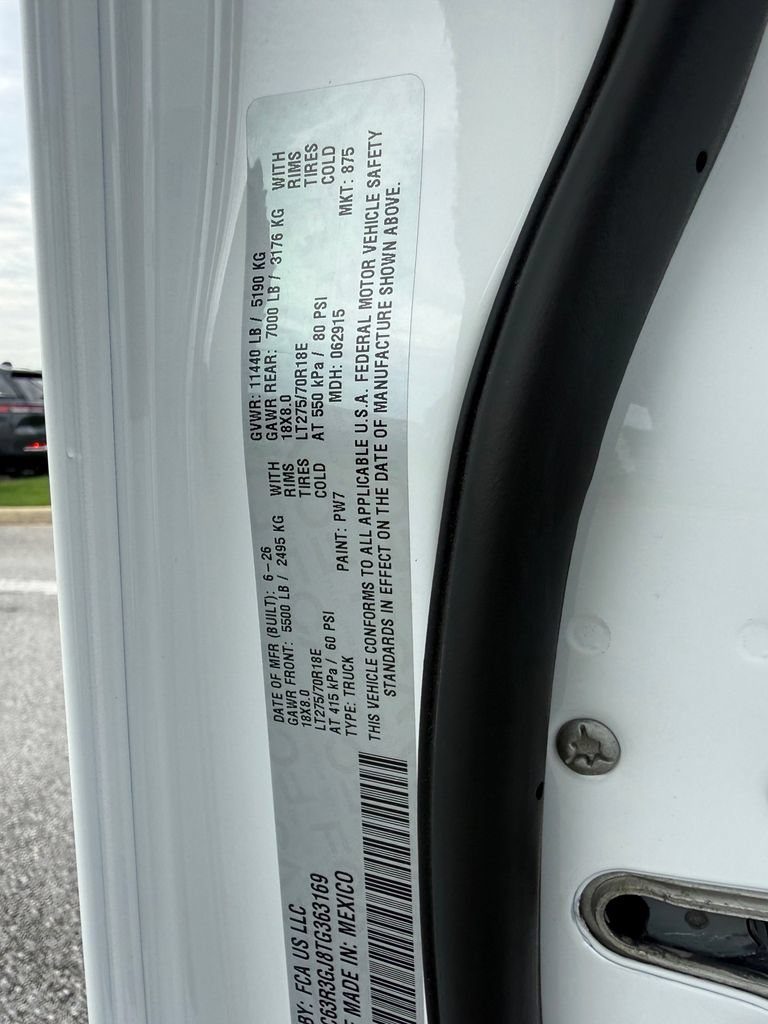 New 2026 RAM 3500 Tradesman AWD/4WD image 27