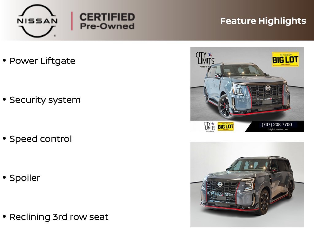 Used 2026 Nissan Armada NISMO AWD/4WD image 15