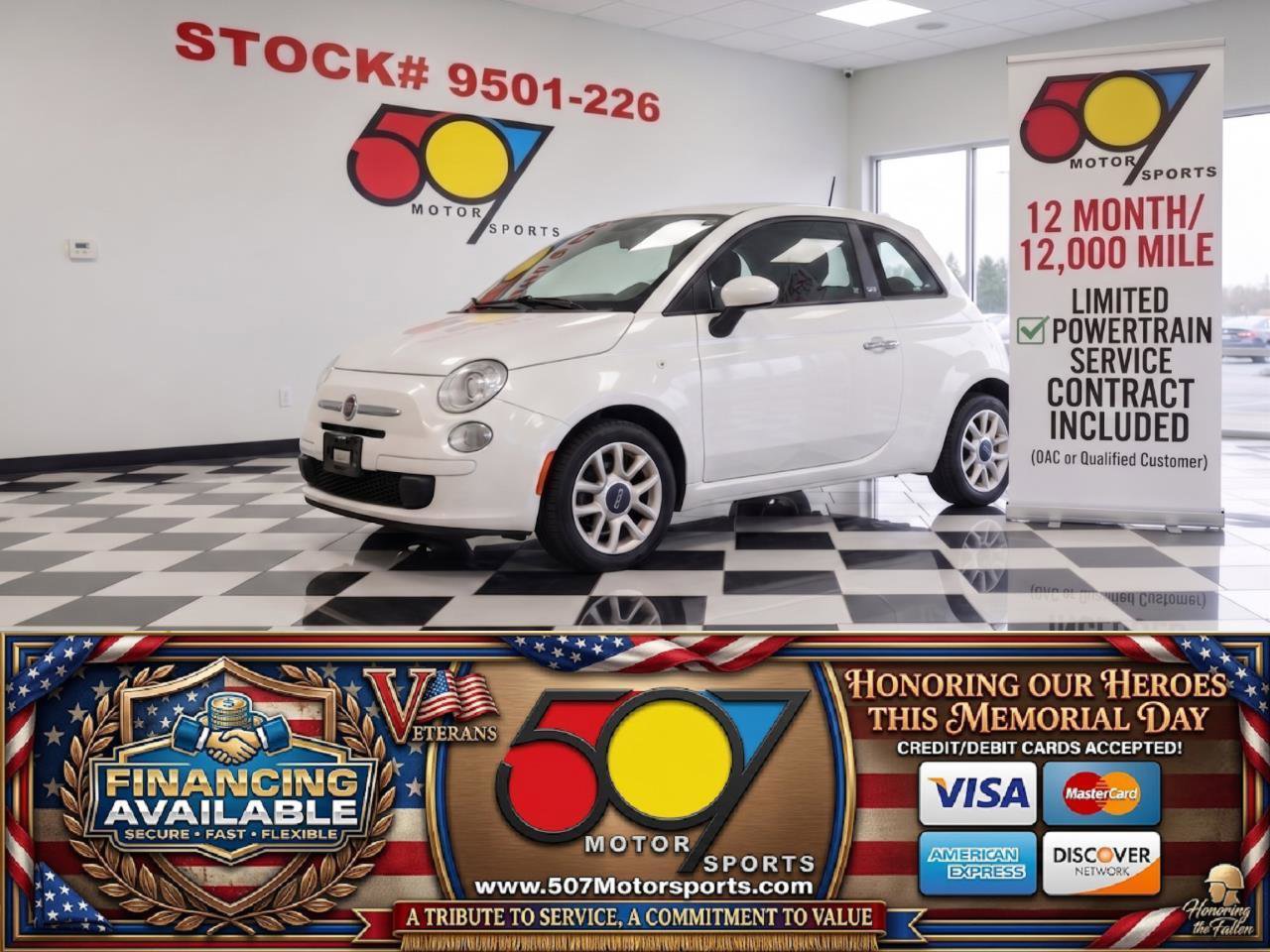 Used 2017 FIAT 500 Pop