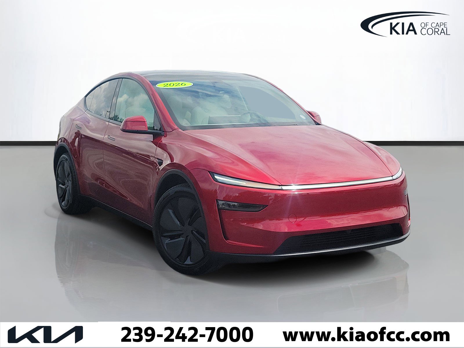 Used 2026 Tesla Model Y Long Range AWD/4WD image 1