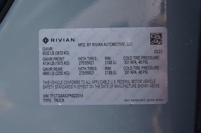 Used 2023 Rivian R1T Adventure Quad AWD/4WD image 41