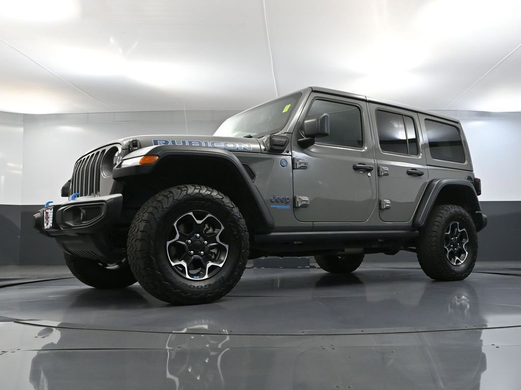 Used 2022 Jeep Wrangler Unlimited Rubicon 4xe w/ Cold Weather Group image 55