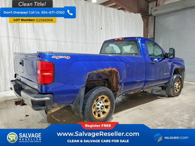 Used 2015 Chevrolet Silverado 3500 W/T w/ WT Fleet Convenience Package AWD/4WD image 4