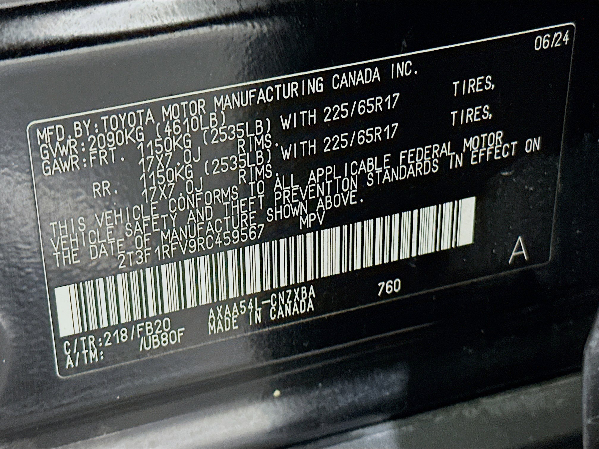 Used 2024 Toyota RAV4 LE image 12