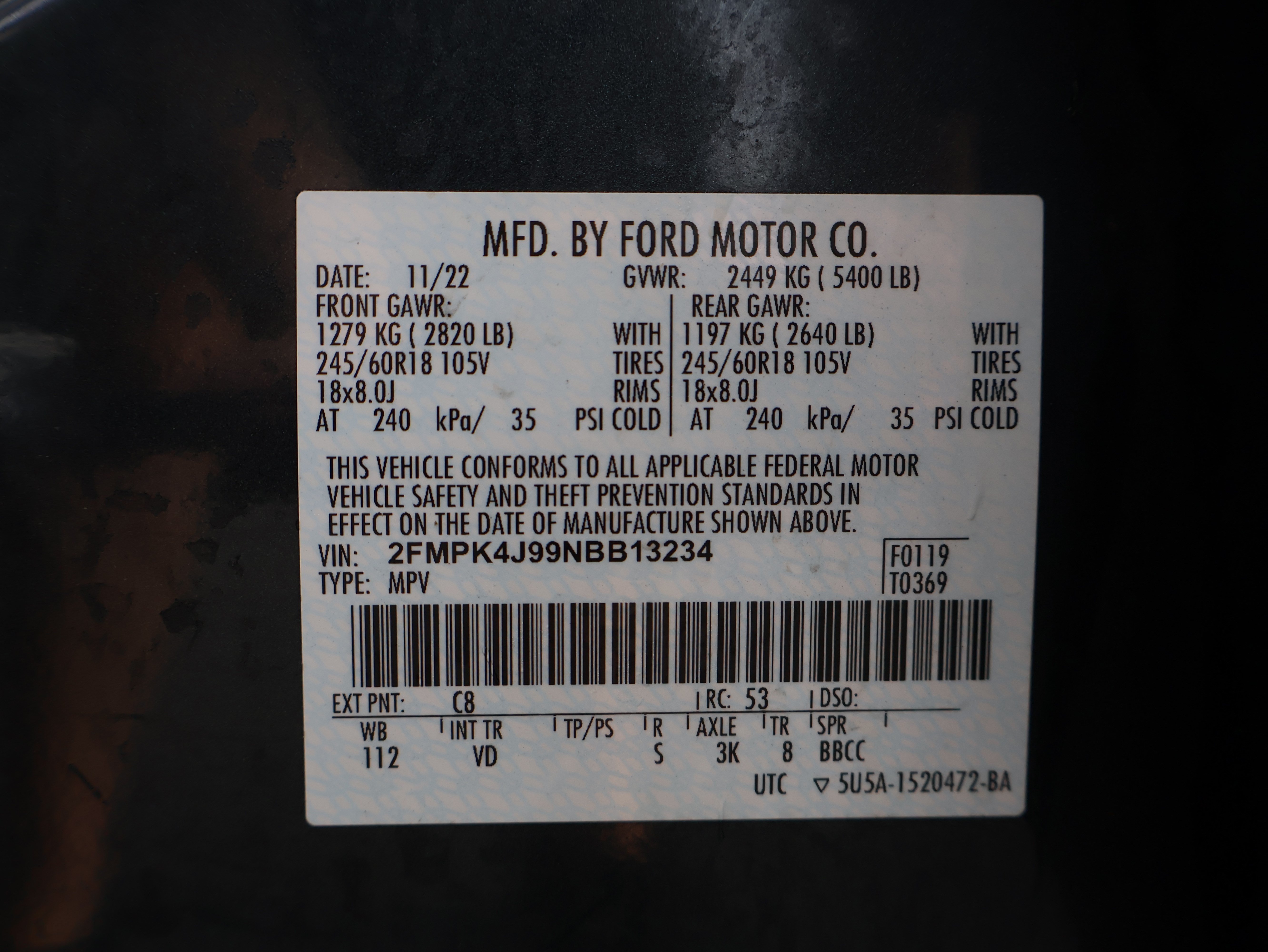 Used 2022 Ford Edge SEL w/ Convenience Package AWD/4WD image 34