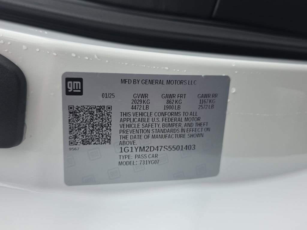 Used 2025 Chevrolet Corvette E-Ray w/ Stealth Interior Trim Package image 19