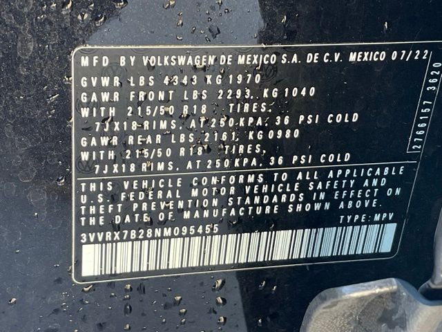 Used 2022 Volkswagen Taos SE image 35