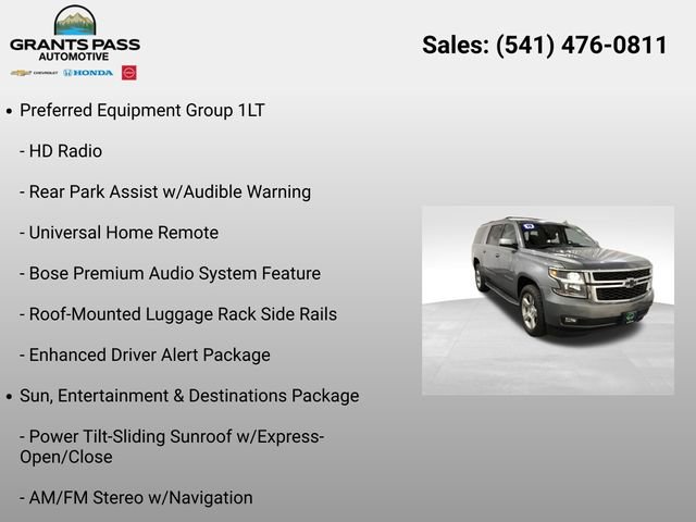 Certified 2019 Chevrolet Suburban LT AWD/4WD image 19