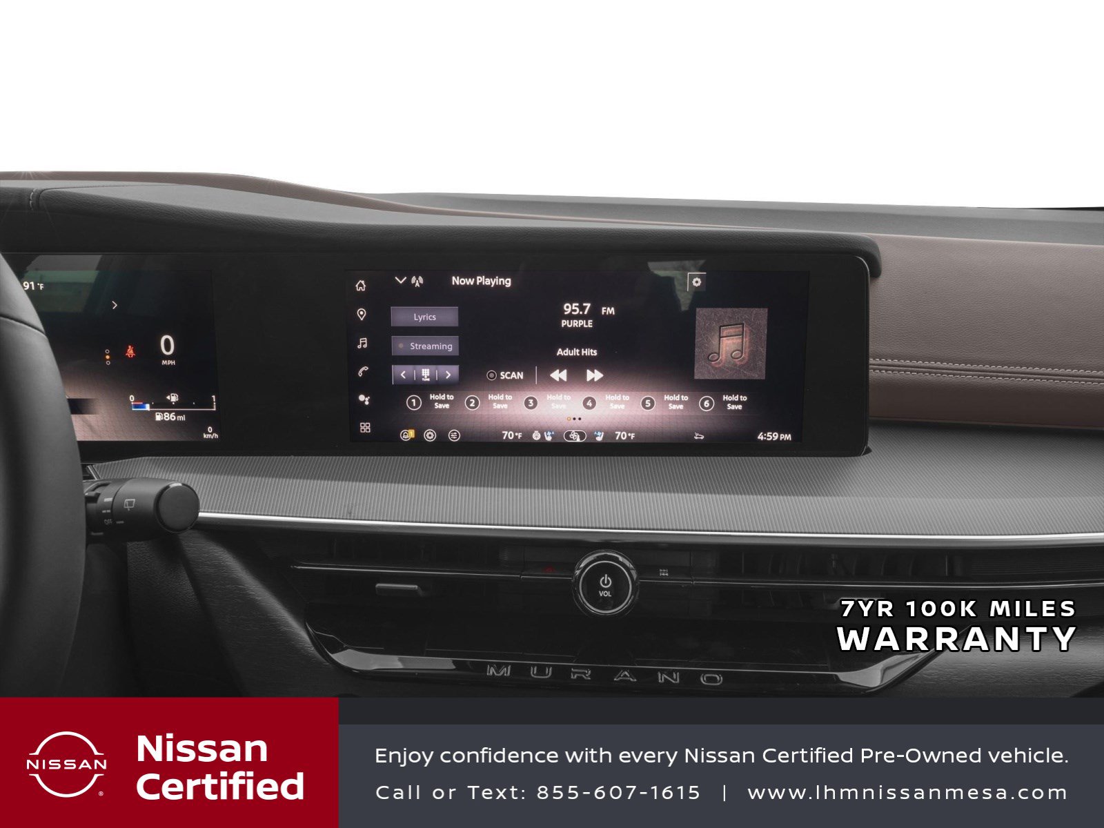 Certified 2025 Nissan Murano SL w/ Cargo Package AWD/4WD image 7