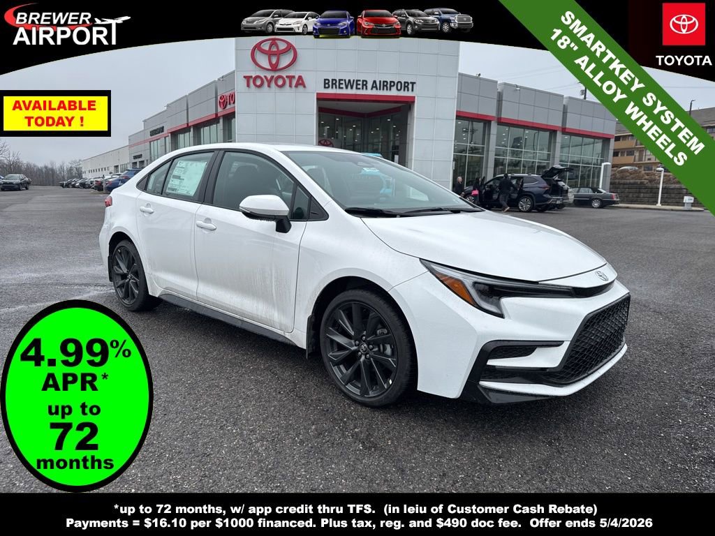New 2026 Toyota Corolla SE
