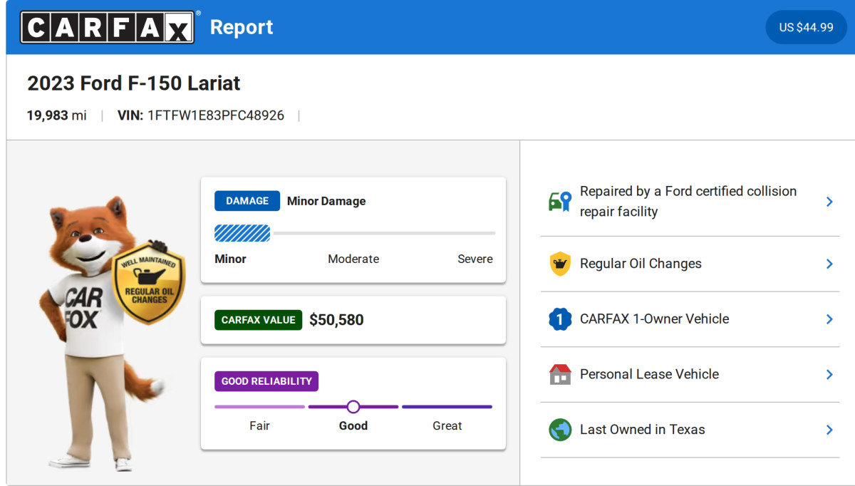 Used 2023 Ford F150 Lariat w/ Trailer Tow Package image 3