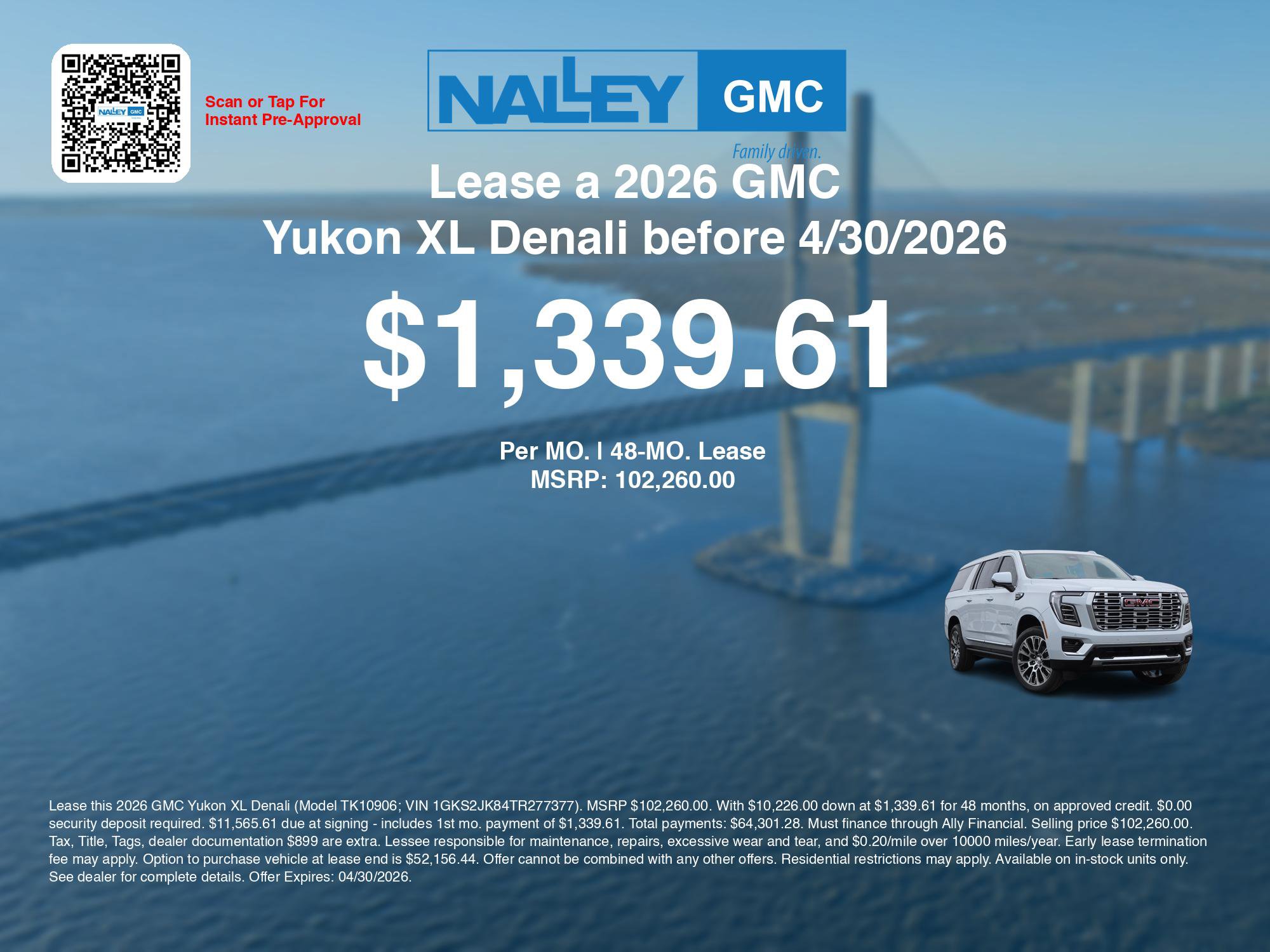 New 2026 GMC Yukon XL Denali w/ Denali Reserve Package image 3