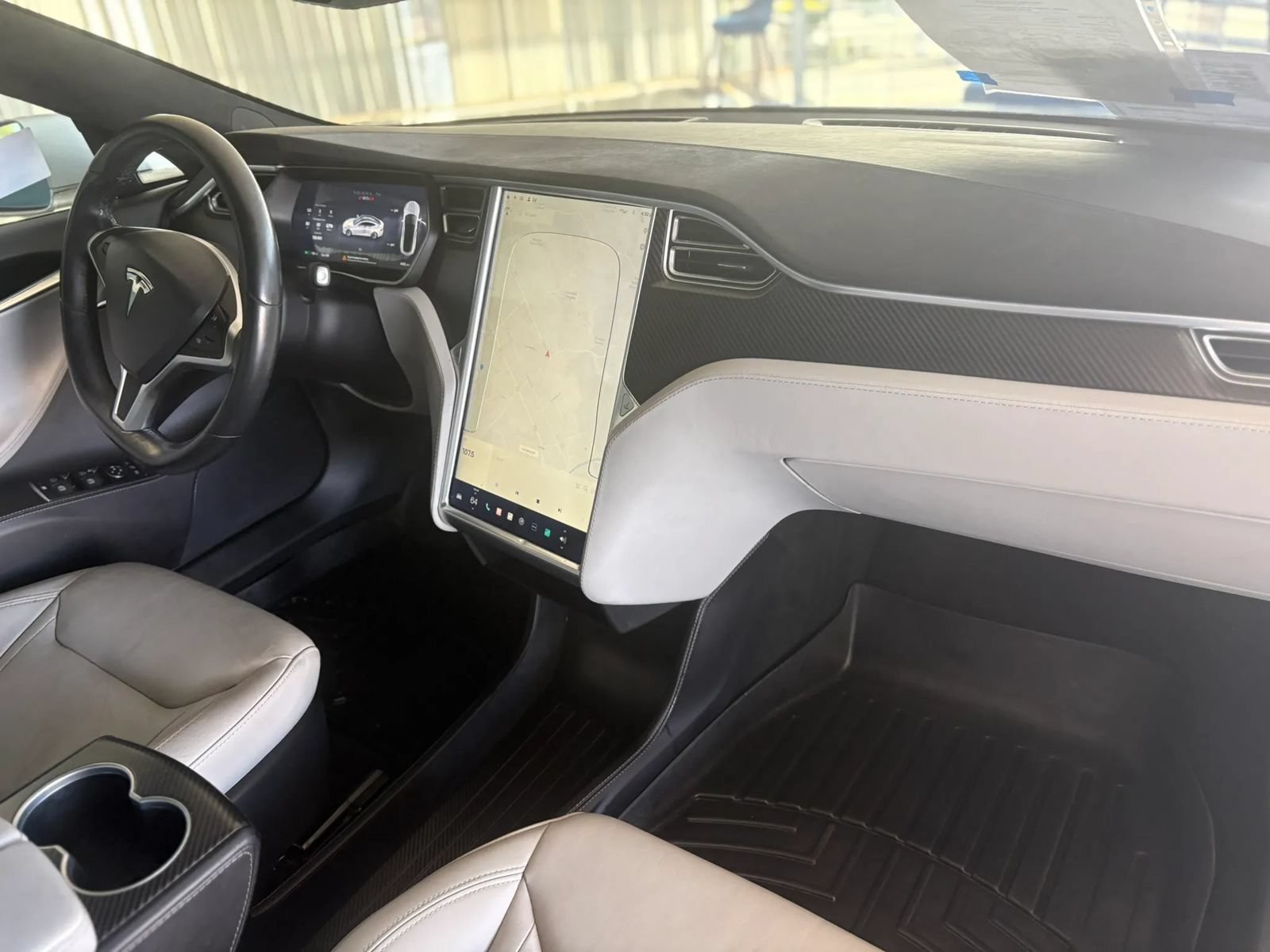 Used 2015 Tesla Model S P85D AWD/4WD image 2