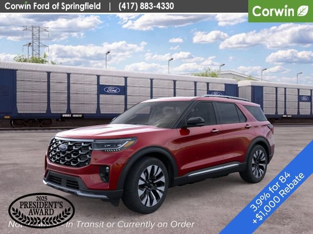 New 2026 Ford Explorer Platinum AWD/4WD image 1