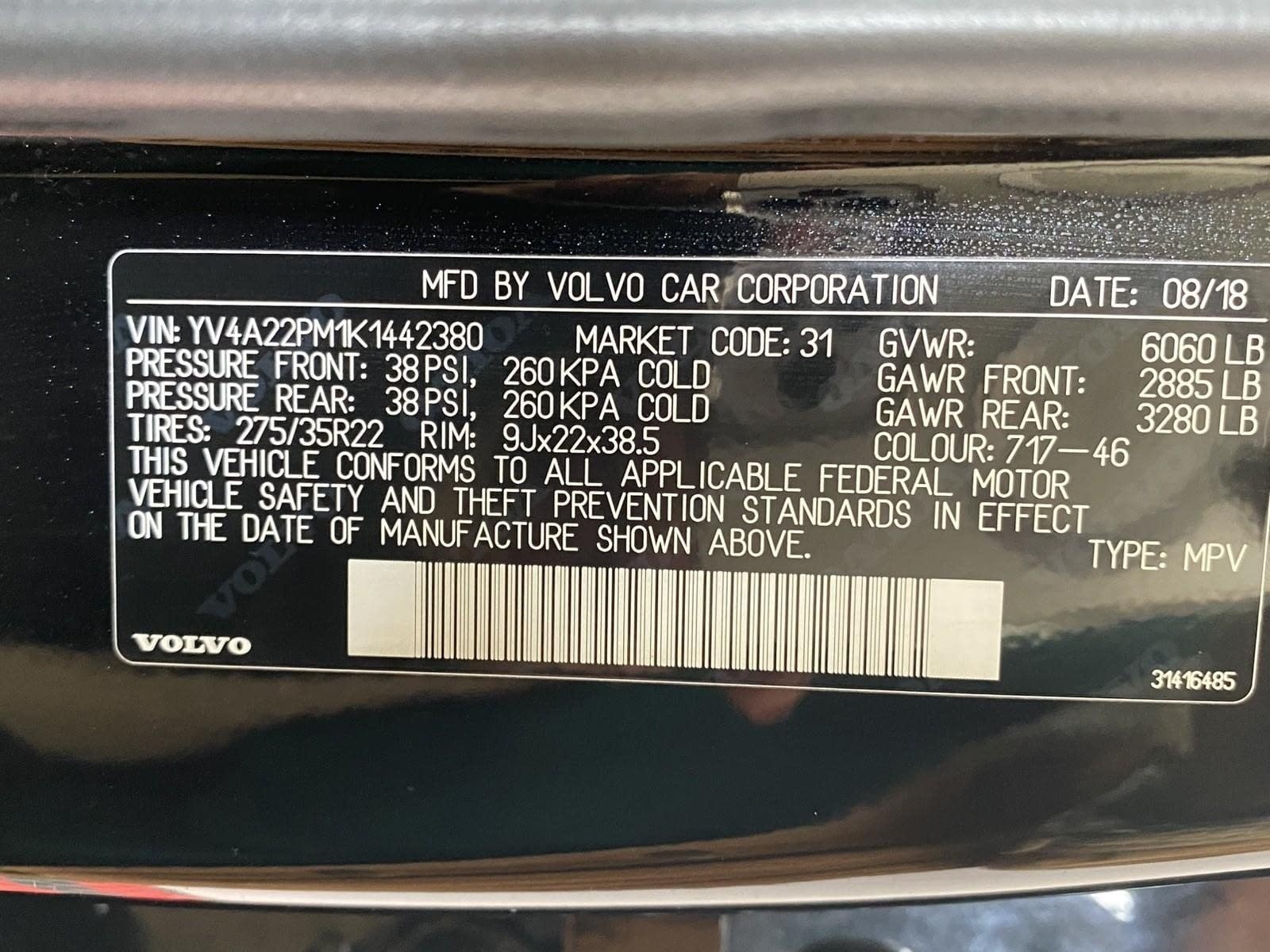 Used 2019 Volvo XC90 T6 R-Design w/ Advanced Package AWD/4WD image 33