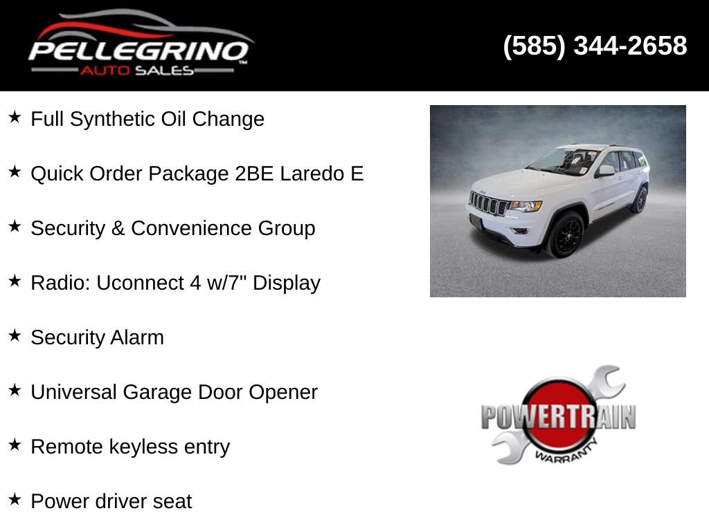 Used 2021 Jeep Grand Cherokee Laredo w/ Security & Convenience Group AWD/4WD image 2