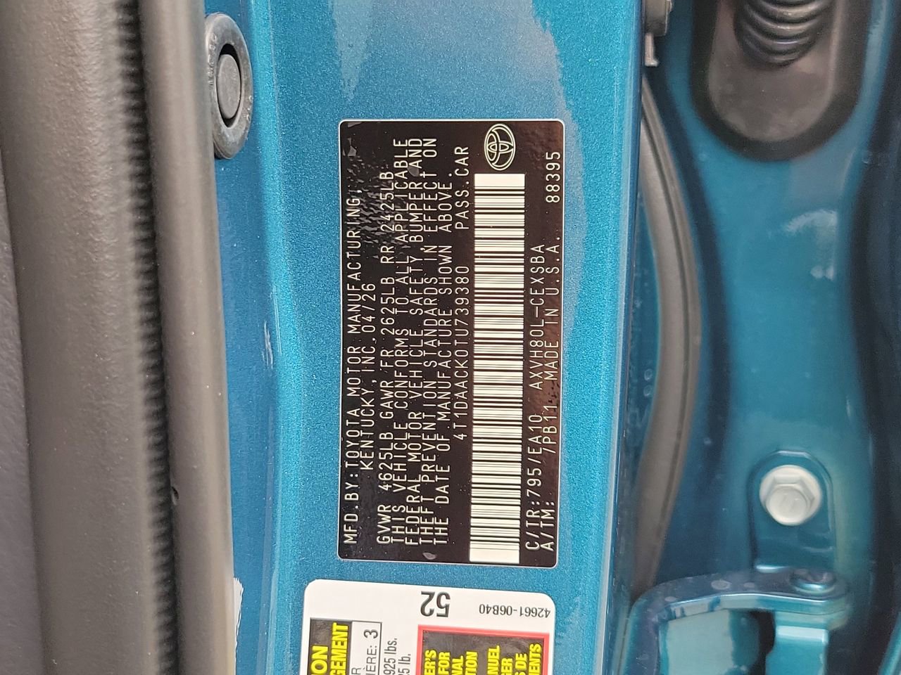 New 2026 Toyota Camry SE FWD image 33