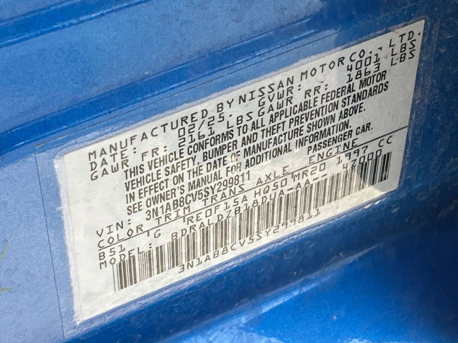 Used 2025 Nissan Sentra SV FWD image 29