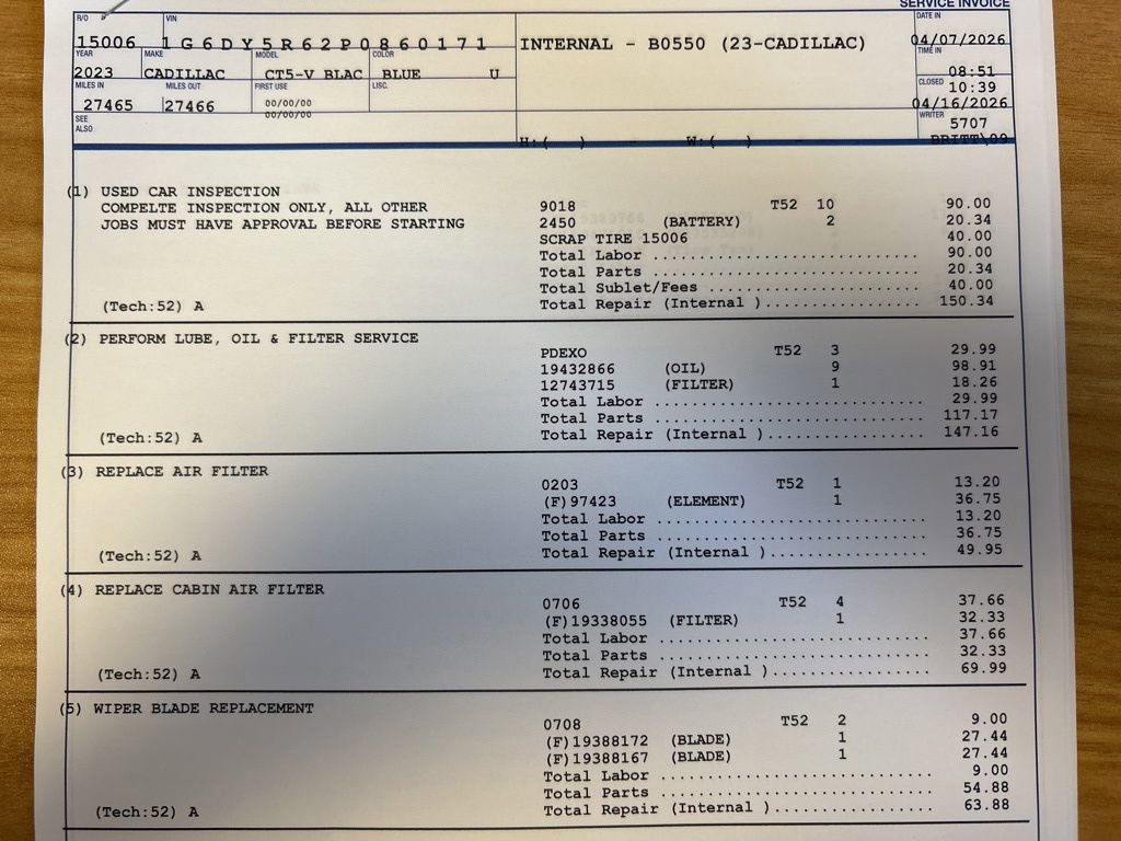Used 2023 Cadillac CT5 V Blackwing RWD image 18