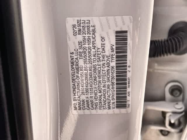 Certified 2026 Honda Pilot Black Edition image 22
