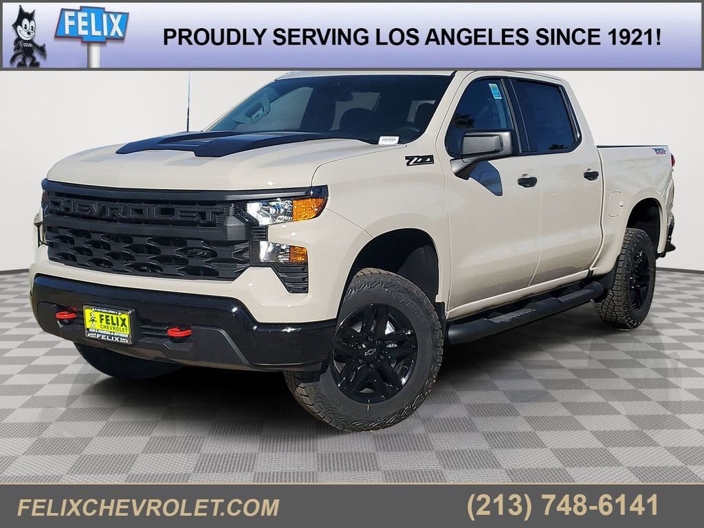 New 2026 Chevrolet Silverado 1500 Custom Trail Boss w/ LPO, Dark Essentials Package image 1