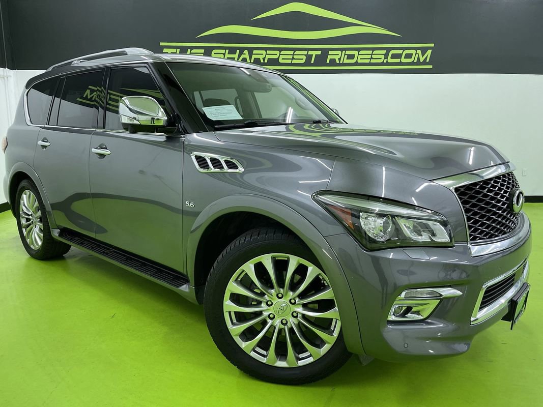 Used 2017 INFINITI QX80 4WD w/ Deluxe Technology Package