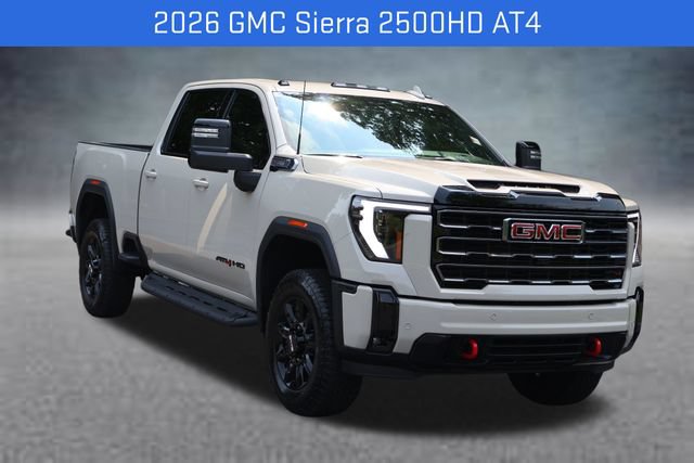 New 2026 GMC Sierra 2500 AT4 w/ LPO, Black Badging Package