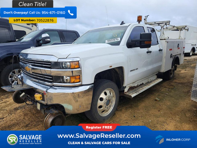 Used 2017 Chevrolet Silverado 3500 W/T w/ WT Fleet Convenience Package