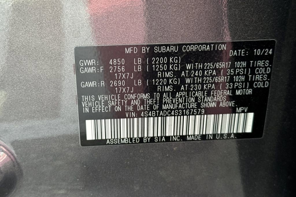 Used 2025 Subaru Outback Premium image 29