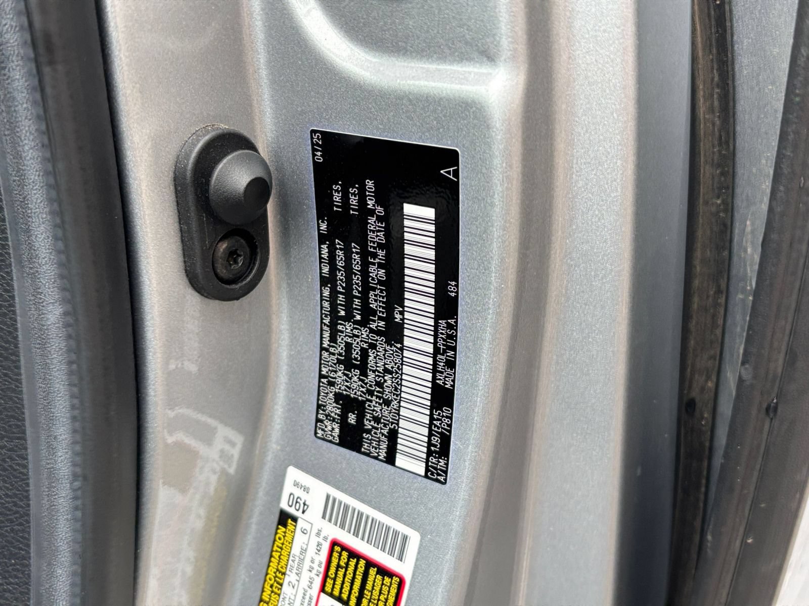 Used 2025 Toyota Sienna XLE FWD image 33