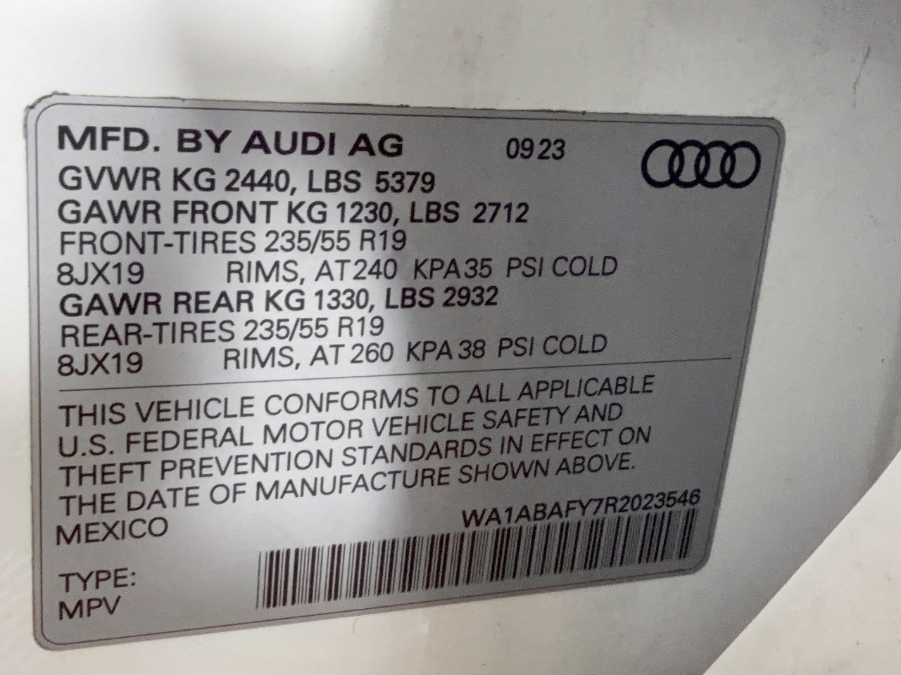 Certified 2024 Audi Q5 2.0T Premium w/ Convenience Package AWD/4WD image 31
