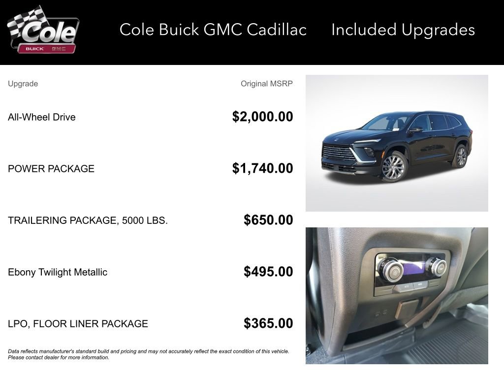 New 2025 Buick Enclave Preferred w/ Power Package image 3