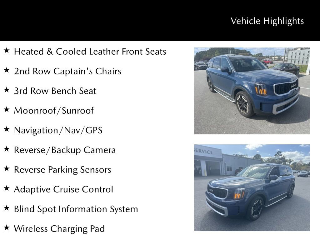 Used 2024 Kia Telluride EX w/ EX Captain's Chair Package image 11