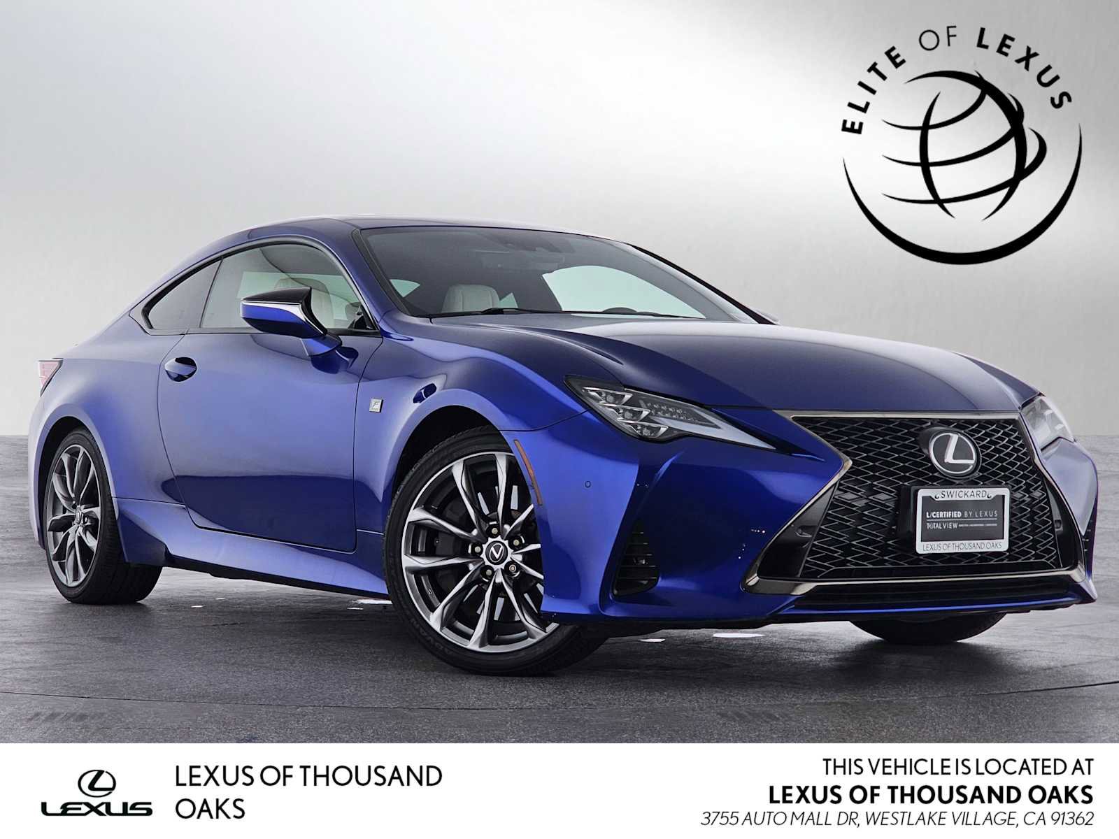 Certified 2021 Lexus RC 350 F Sport